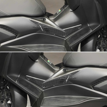 Adesivi gel 3D protezioni boomerang compatibili con Yamaha Xmax 125-300 dal 2023